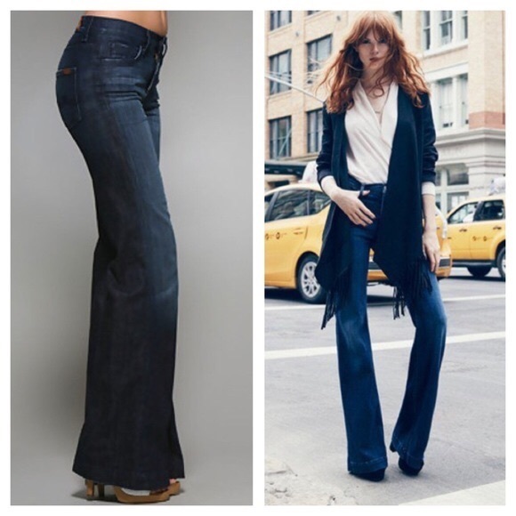 7 For All Mankind Denim - 7 for All Mankind Ginger Wide Leg Flare Jeans
